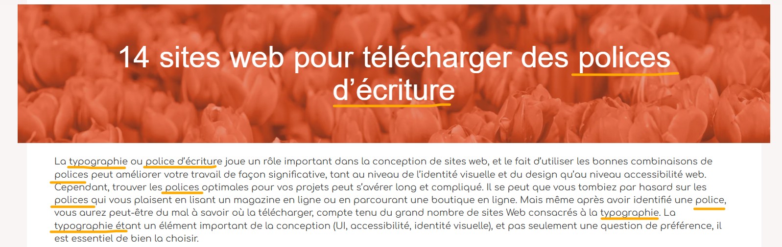 polices ecriture font