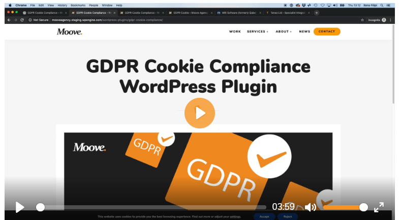 gdpr cookie compliance