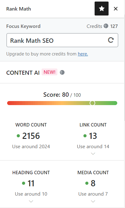 IA rank math seo