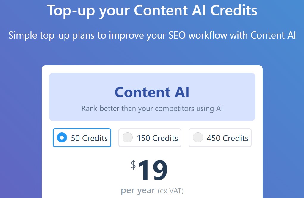 Rank Math Pro crédits IA