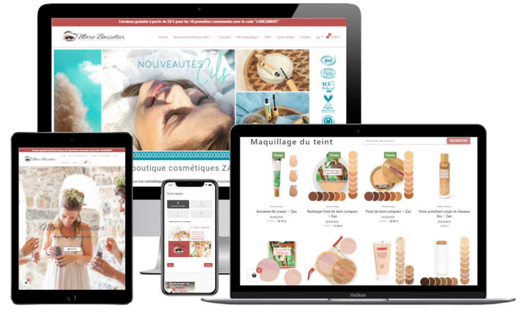 marieboisselier.fr e commerce